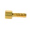 Thrifco Plumbing 1/4 Inch Hose Barb x 1/8 Inch FIP Adapter 4400757 - alternate 3